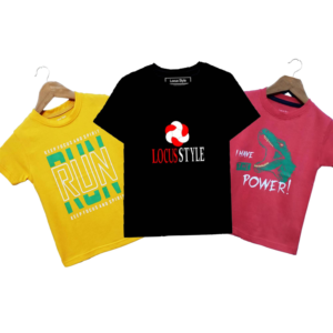 Combo 1: Kids T-Shirt Pack of 3
