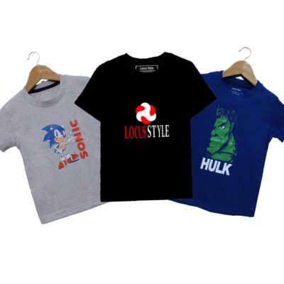 Combo 2: Kids T-Shirt Pack of 3